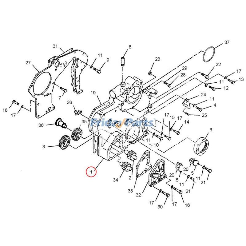 Oil Pump 196-8001 for Caterpillar Engine 3064 Excavator CAT 311C 312C 314C