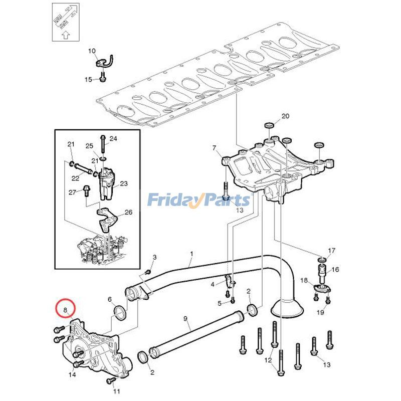 Oil Pump Bus for Truck