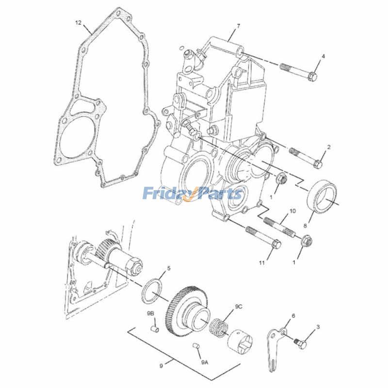 Oil Pumperpillar CAT for Excavator