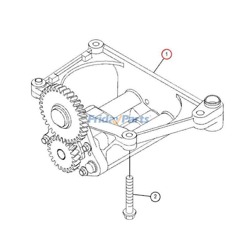 Excavator Oil Pumperpillar CAT