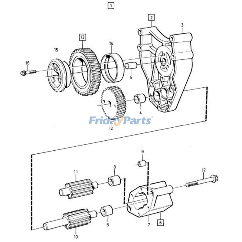 Oil Pump 477547 471733 for Volvo Truck FL6 FL7 FS7 Bus B6 B7 B7R for less