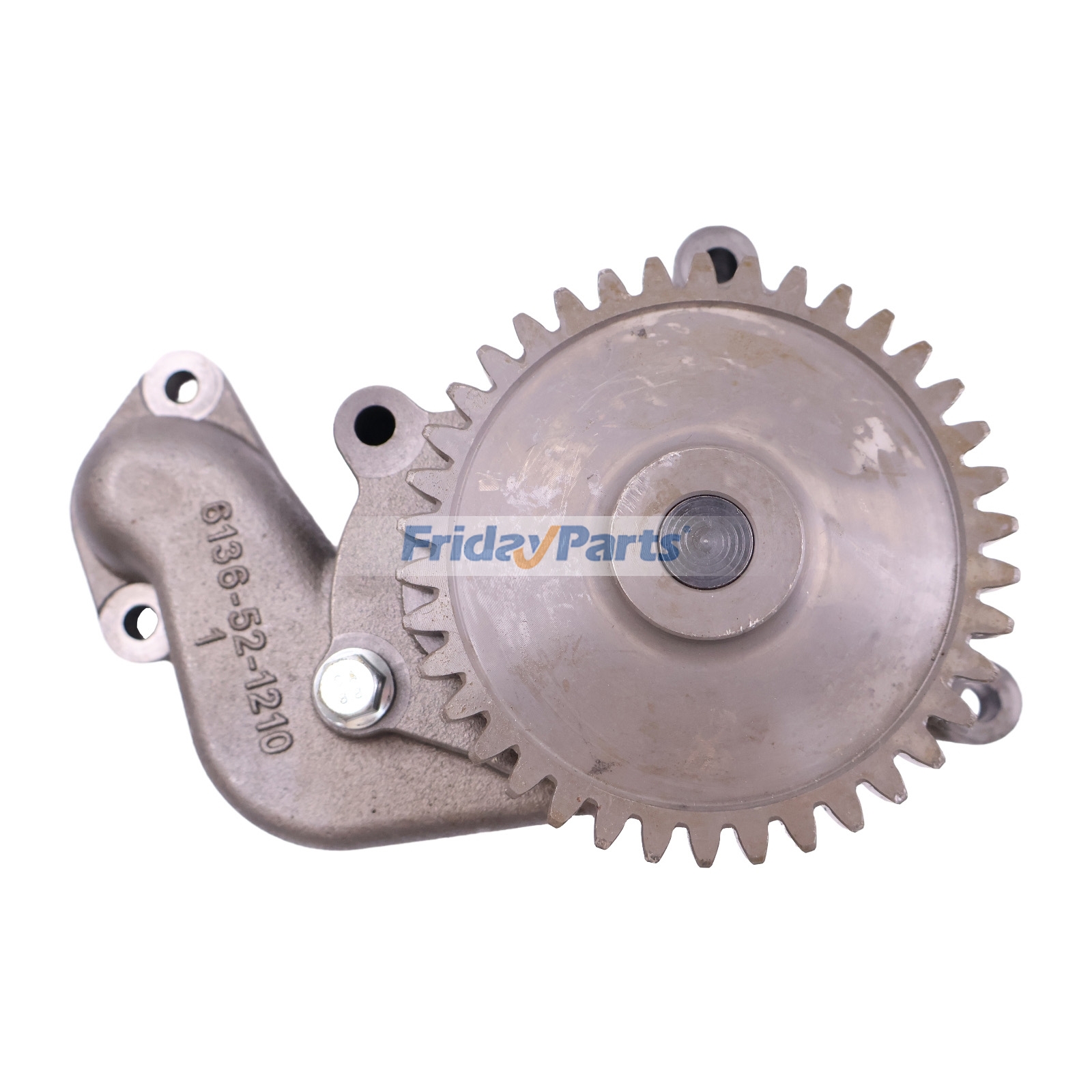 Pompe à huile 6136-52-1100 pour moteur Komatsu 6D105 Excavatrice PC200-3 PC200-5 Chargeuse sur pneus WA200-1 WA320-1 WA350-1 WA380-1pourPour KOMATSU