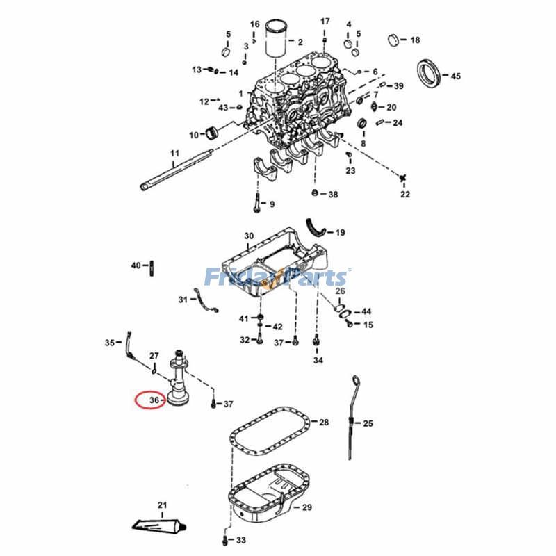 Oil Pump Skid Steer For BOBCAT Loader