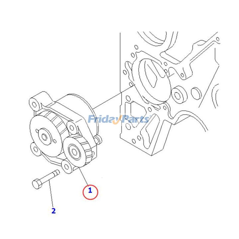  Oil Pump For KOMATSU