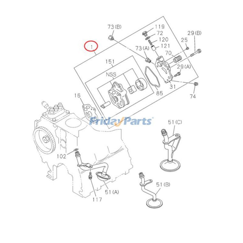 Oil Pump for Engine