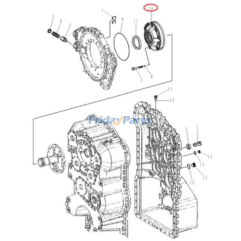 FridayParts Oil Pump Wheel