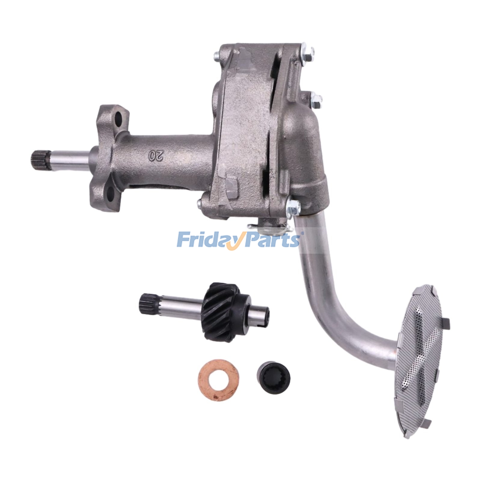 Bomba de aceite 8971281100 para motor Isuzu 4BG1 4BD1 para Motor  FridayParts