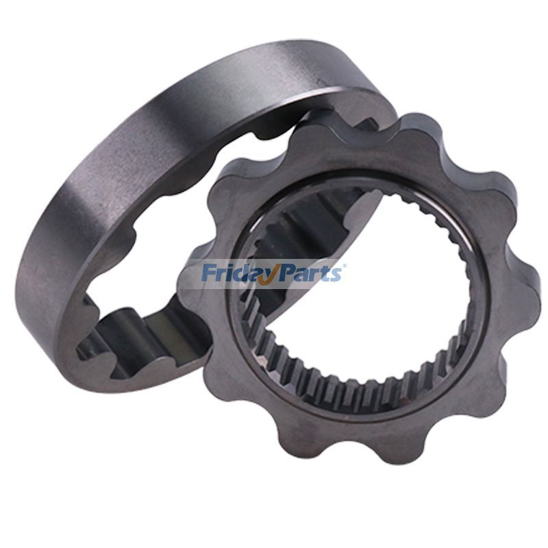 Conjunto de rotor de bomba de aceite 1J050-35070 para motor Kubota V1505 D905 D1005 D1105 Excavadora KX71-3S U25S U27-4 de FridayParts