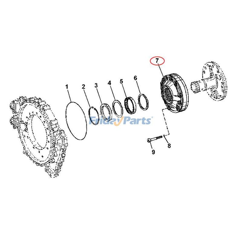 FridayParts Oil Pump Wheel