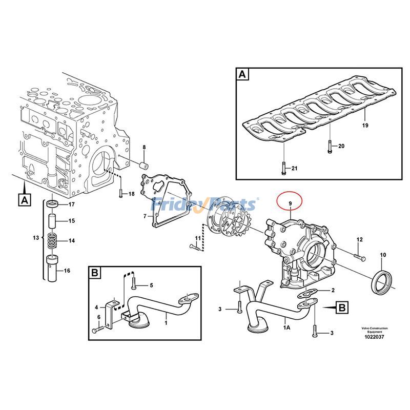 Oil Pump for Excavator,Loader