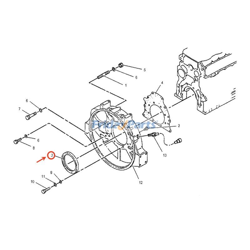 Sello de aceite 185-9110 para motor Caterpillar CAT 3066 Excavadora 320B 320BL 311B 320C 323DL Para CAT