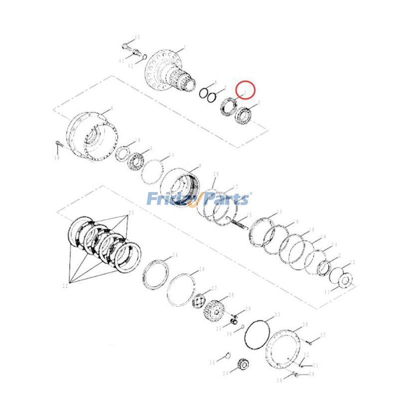 Oil Seal For CASE Loader