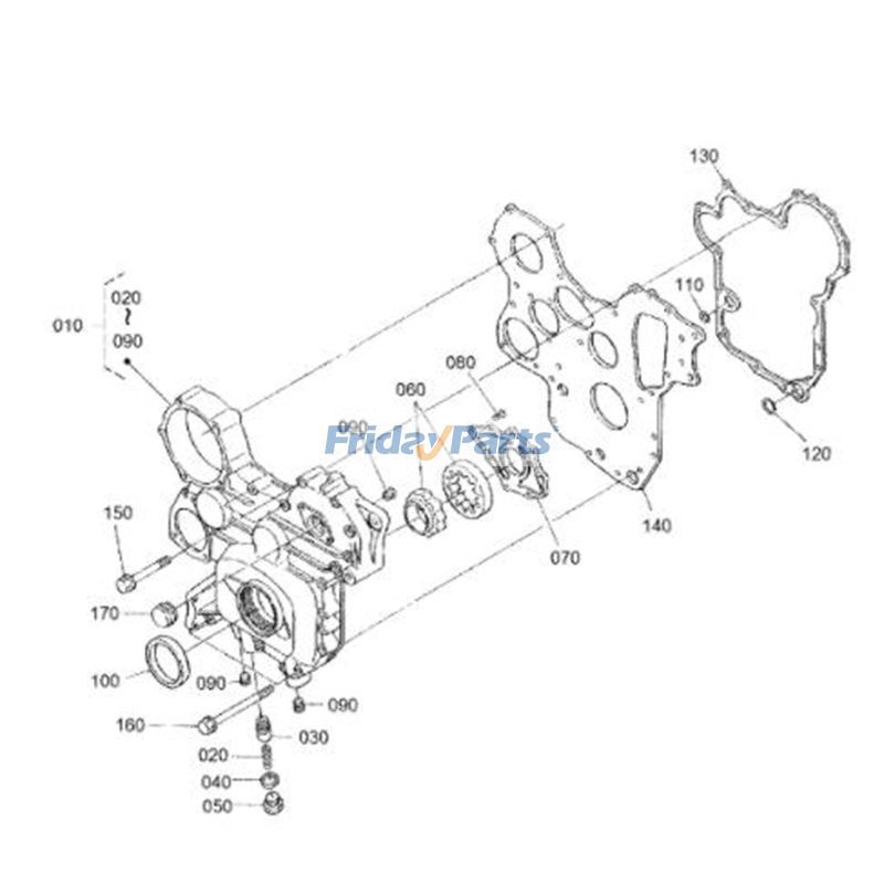 FridayParts Öldichtung für Kompaktlader