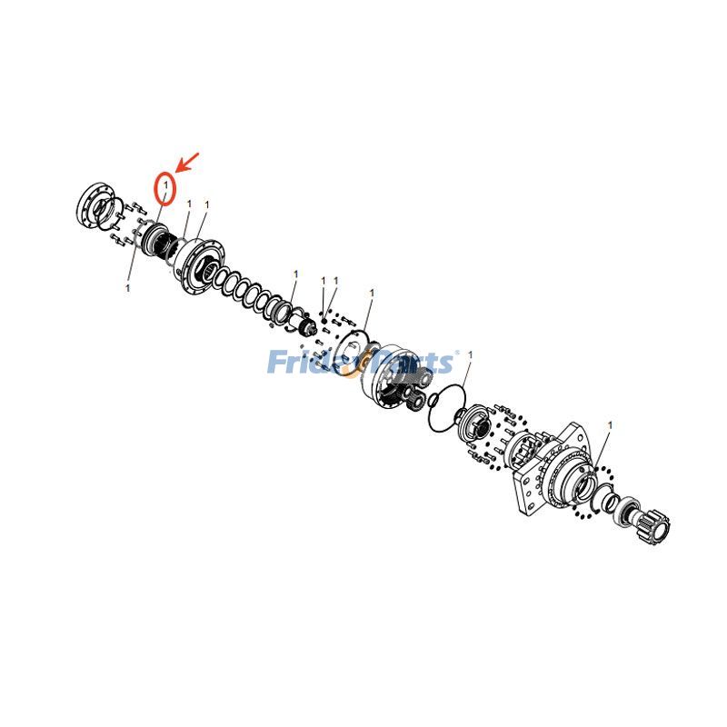 Sello de aceite 207060003009 para elevador de pluma Sinoboom TB18 TB590 TB20J TB660J AB22EJ AB710EJ TB32JN TB1060JN Plus Para OTRA MARCA