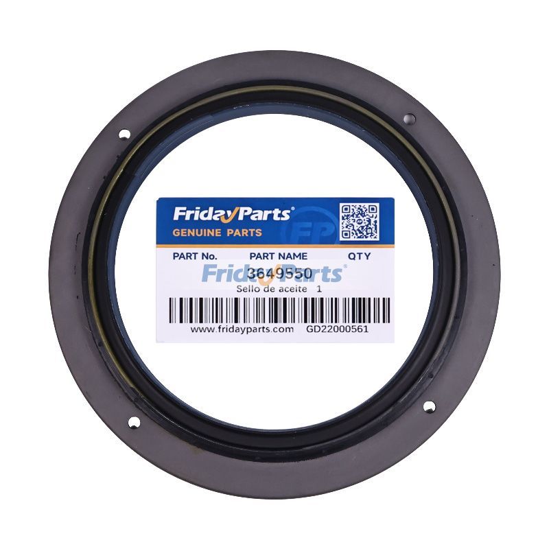 Sello de aceite 3649550 para motor Cummins QSK45 QSK60 QSK60G QSK78 QSV91-G4 QSV91-G6 QSV91G