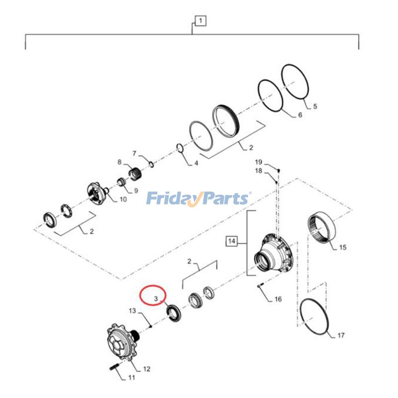 Oil SealEP For CASE Tractor