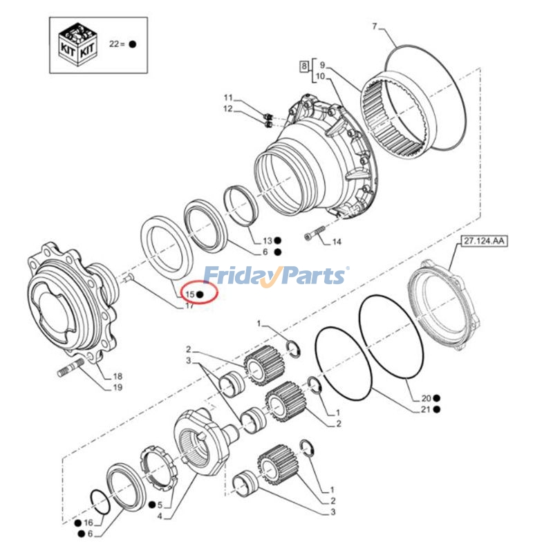 Oil Seal For New Holland Tractor