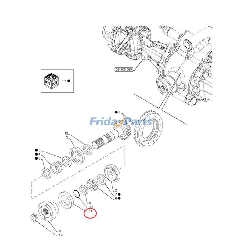  Oil Seal For New Holland