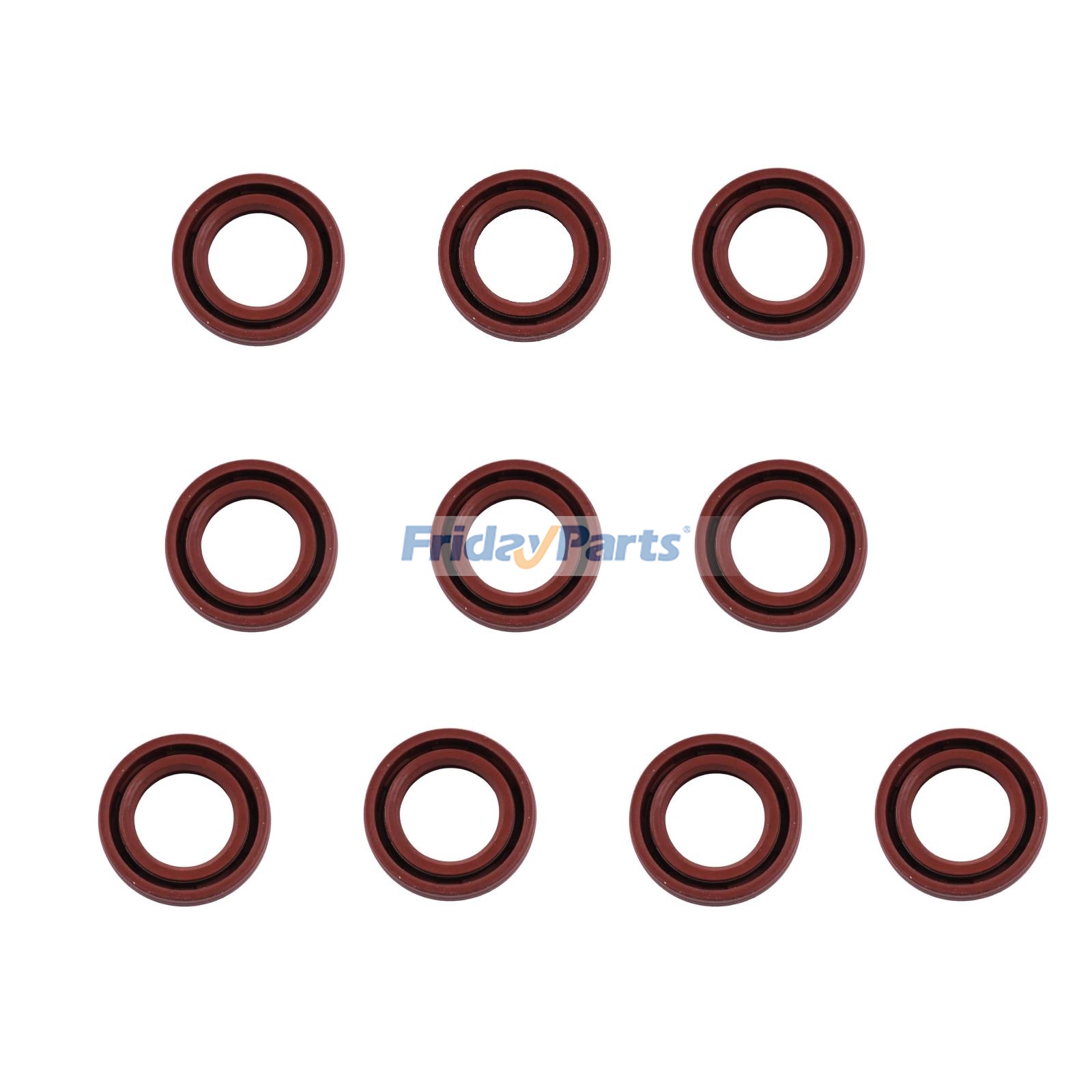 10 Pieces Oil Seal M806040 for John Deere Tractor 1338G 1438 1642H 1646H G110 LT155 LX255 LX266 LX277 LX280 LX288 LX289 S1642 S2048