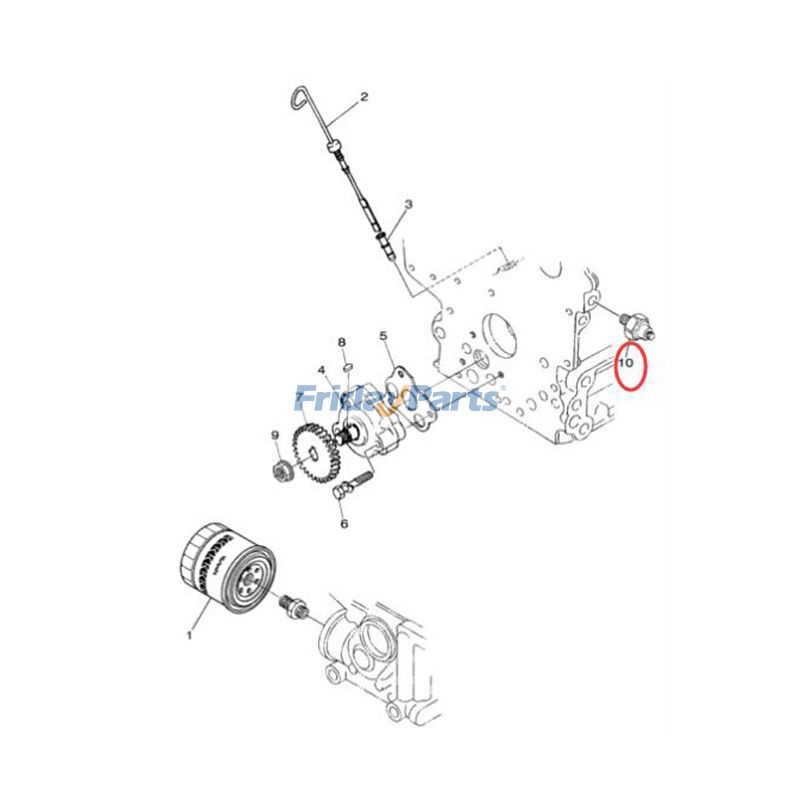 Interrupteur d'huile pour Générateur Pour Yamaha