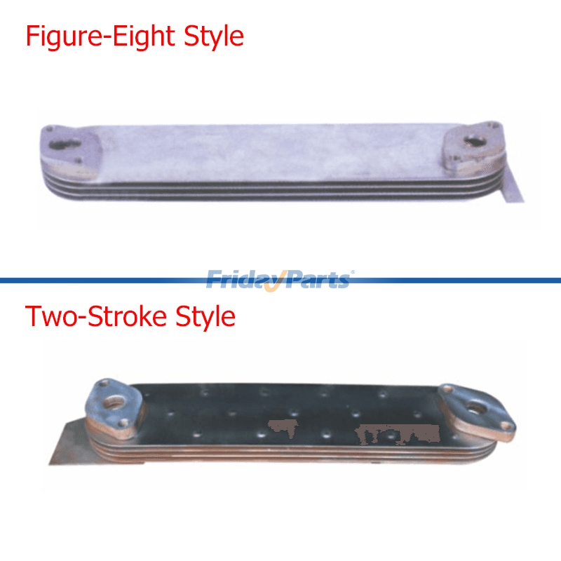 Escavadora   - Núcleo do resfriador de óleo 8-97027982-0 8-94438354-1 para motor Isuzu 4BD1 Escavadeira Hitachi EX120