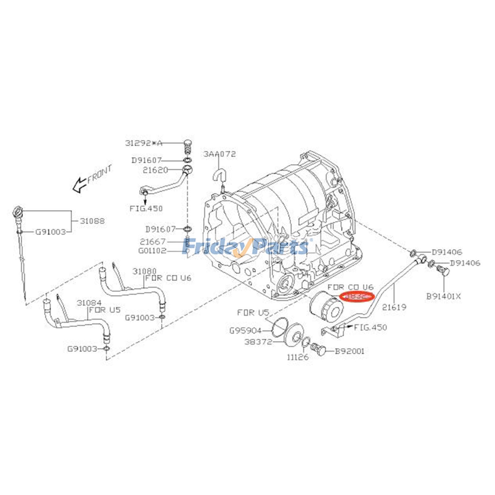 Ölfilterfür FahrzeugFür Subaru