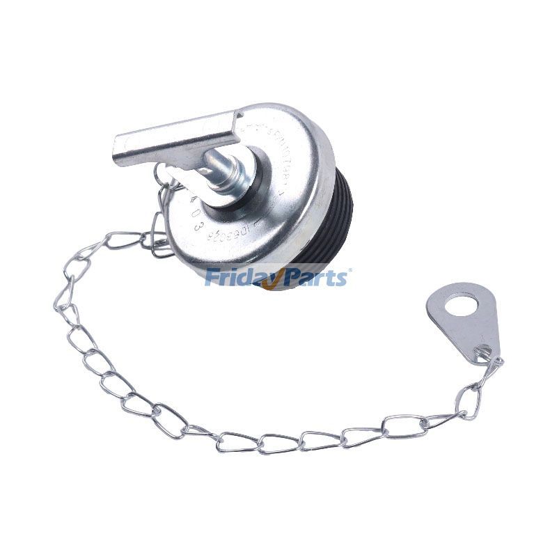 2" Oil Filter Cap with Chain 107981 for Cummins Engine N14 NTA855A L10 M11 855 ISM