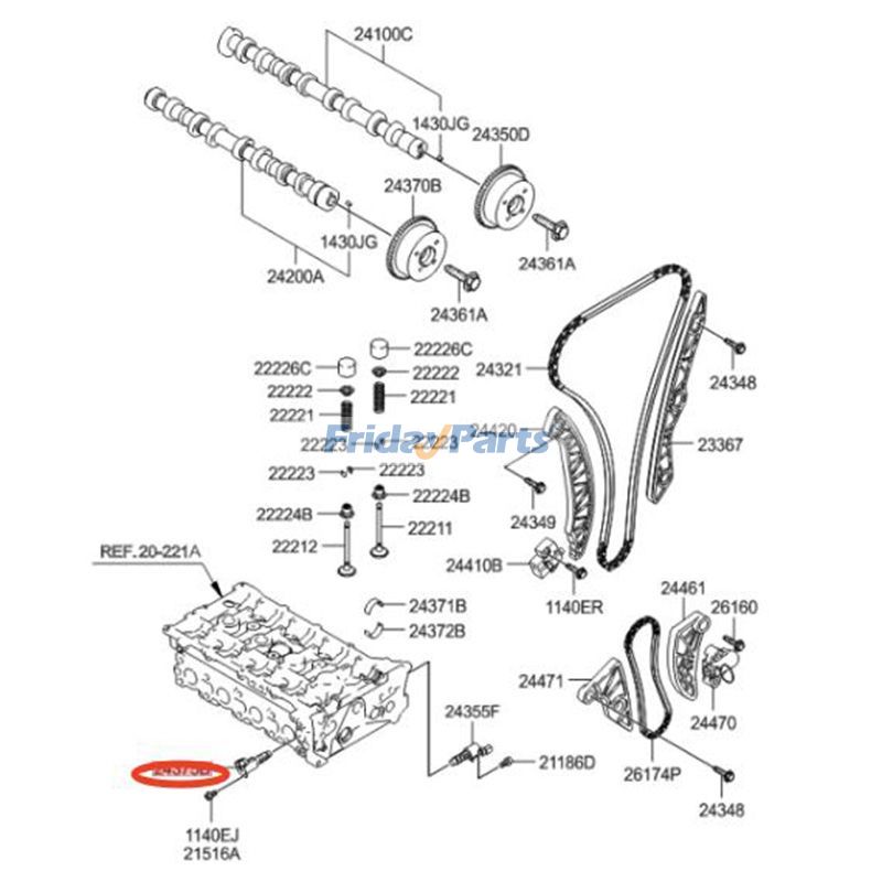 車両 オイルフローコントロールバルブ