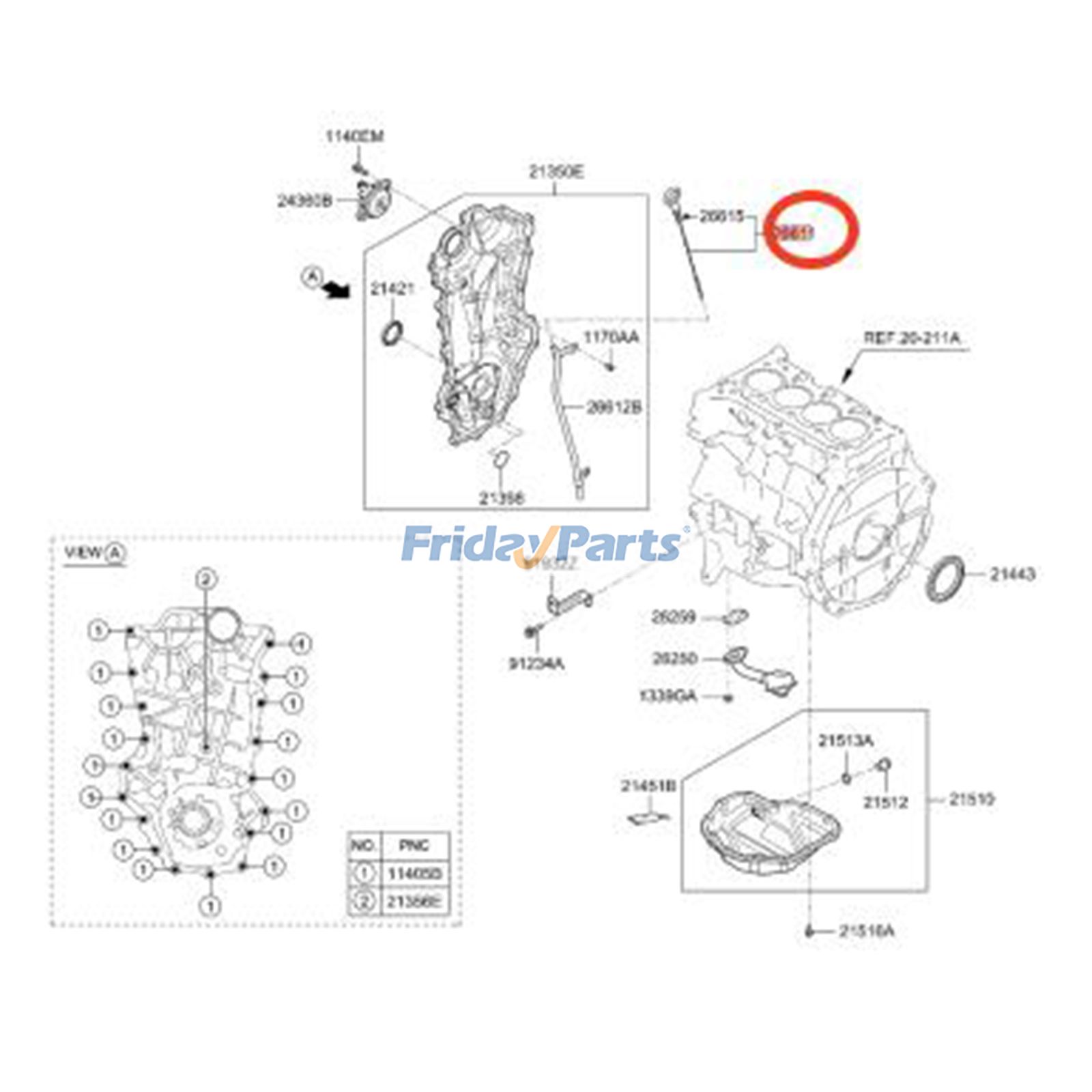 FridayParts Ölmessstab