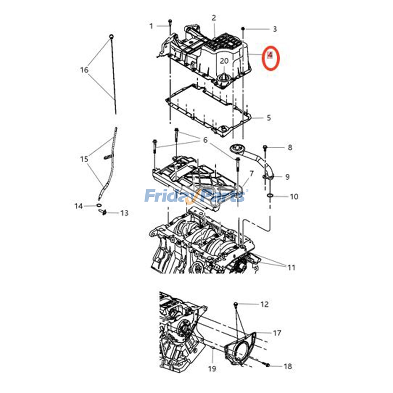 Oil Pan for Vehicle