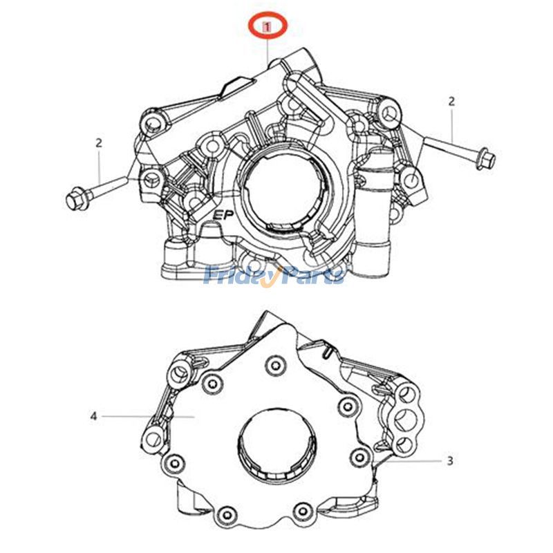FridayParts Ölpumpe