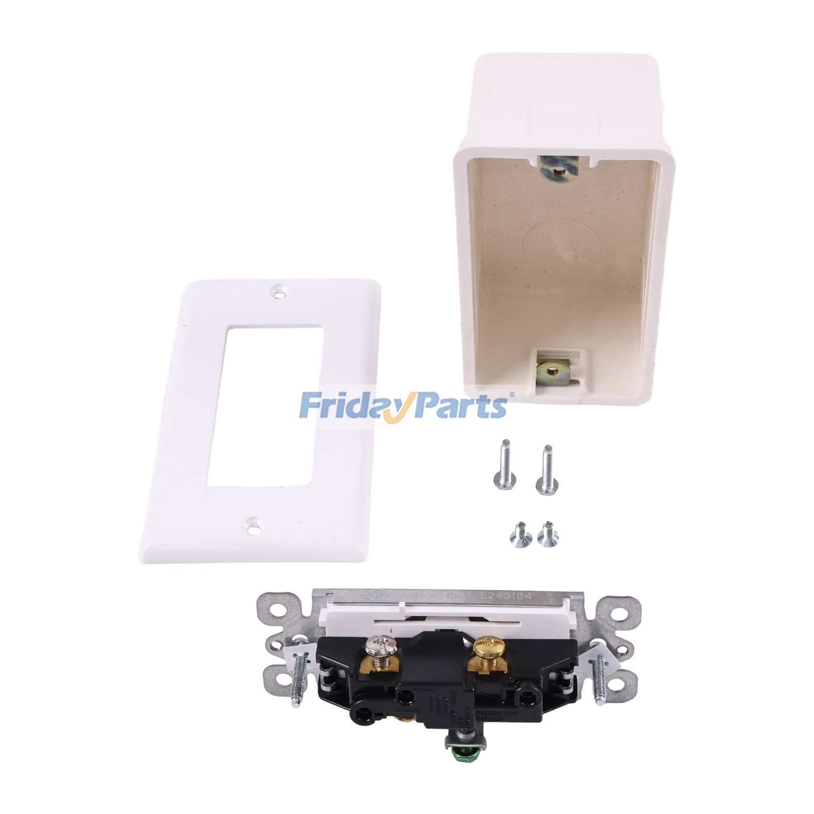 Kup Przełącznik kołyskowy ścienny włącz/wyłącz z osłoną w FridayParts