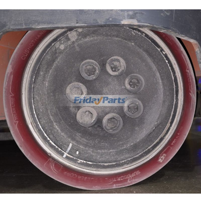 トヨタフォークリフト9BDRU15 9BRU18 9BRU23 9DRU13 9DRU15用オレンジポリドライブホイールアセンブリ00590-55925-71