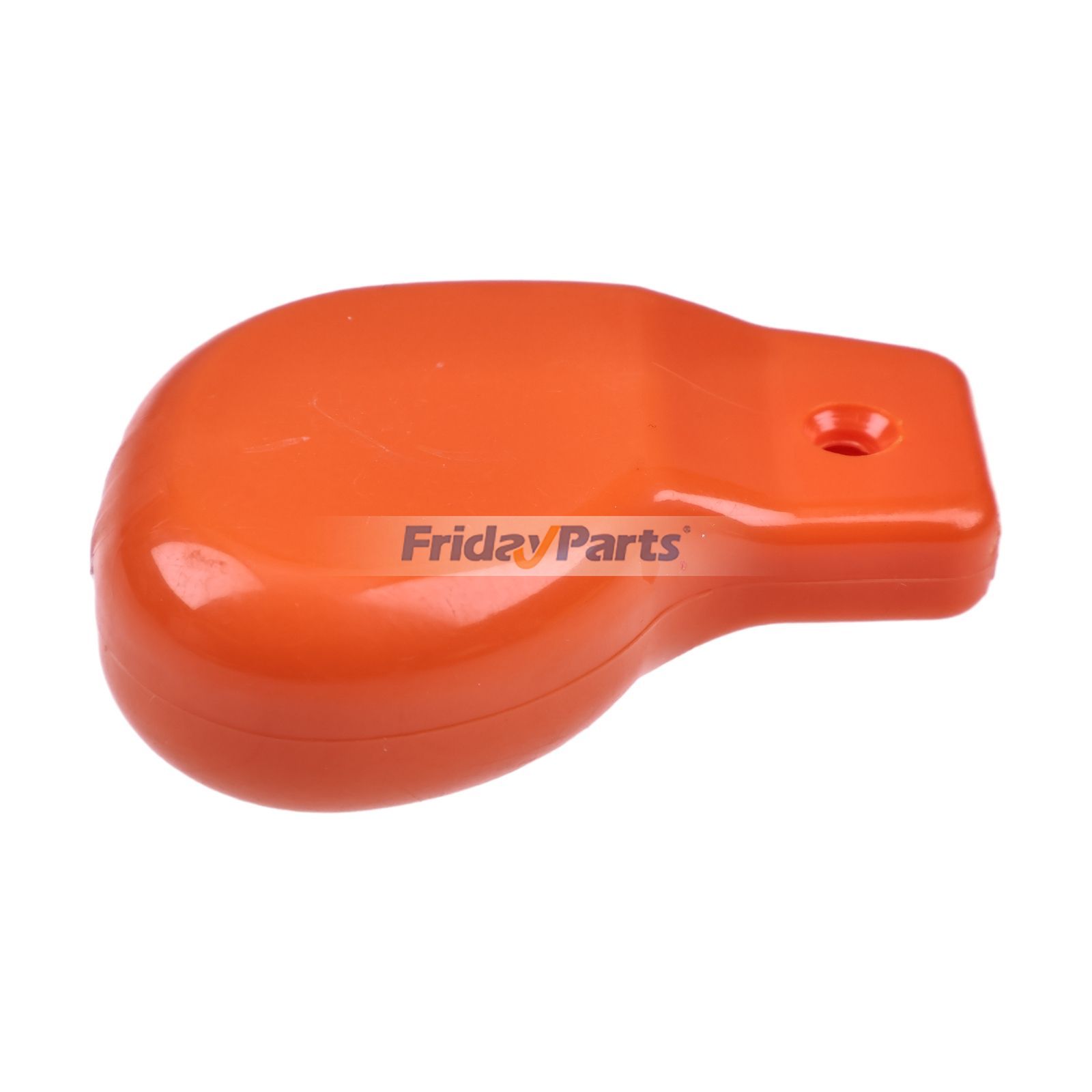 Poignée d'accélérateur en caoutchouc orangepour Tracteur