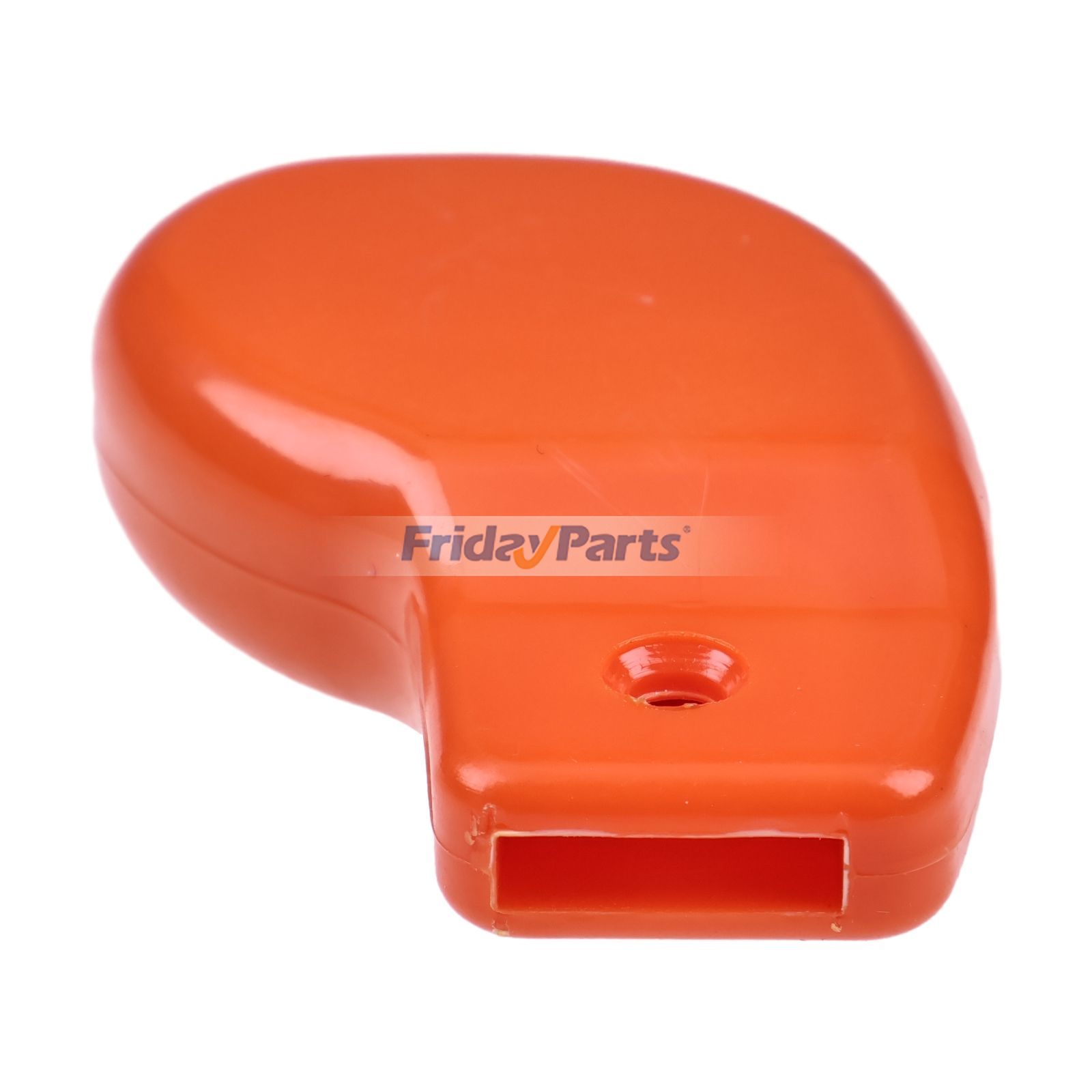 Poignée d'accélérateur en caoutchouc orange Pour Kioti