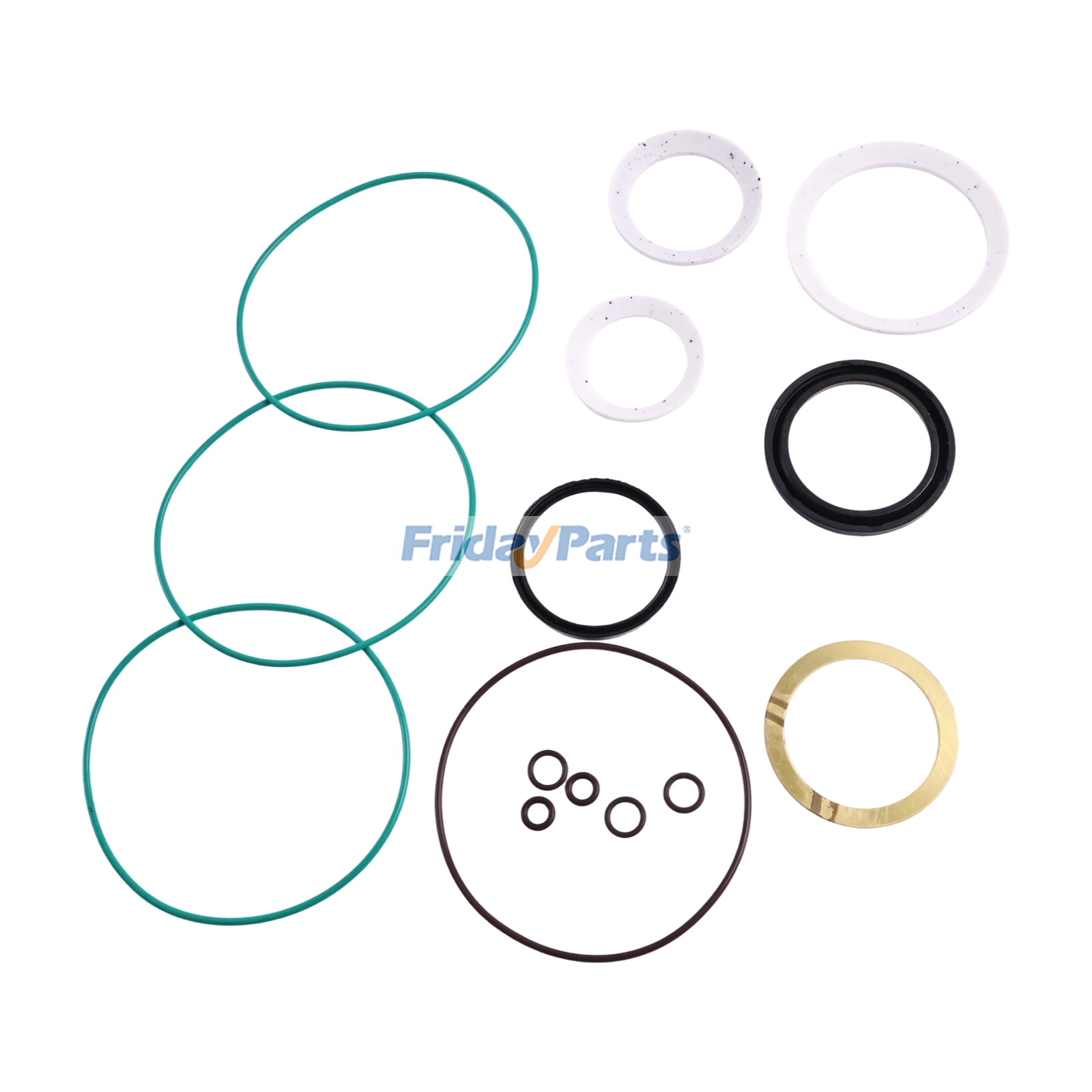 Kit di guarnizioni per motore orbitale, sostituisce il codice 61233-000 | Compatibile con la serie Danfoss 4000 per Per Danfoss