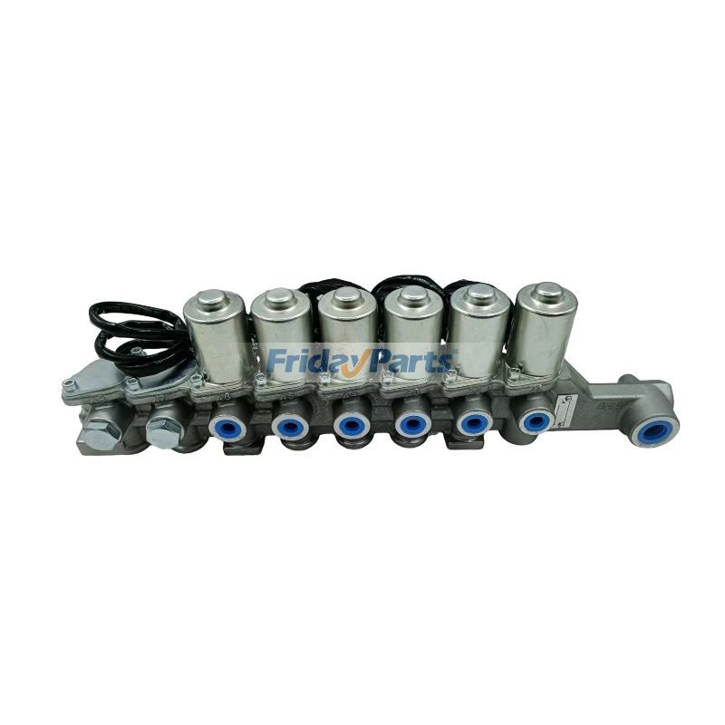 Conjunto de válvula solenoide 20Y-60-31211 20Y-60-31212 para Komatsu PC200-7 PC200LC-7 PC220-7 PC220LC-7 PC270-7 de FridayParts
