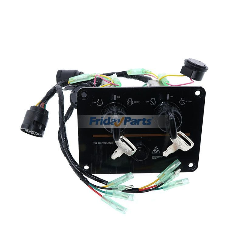 Outboard Dual Key Switch 6K1-82570-13 6K1-82570-08-00 for Yamaha Engine
