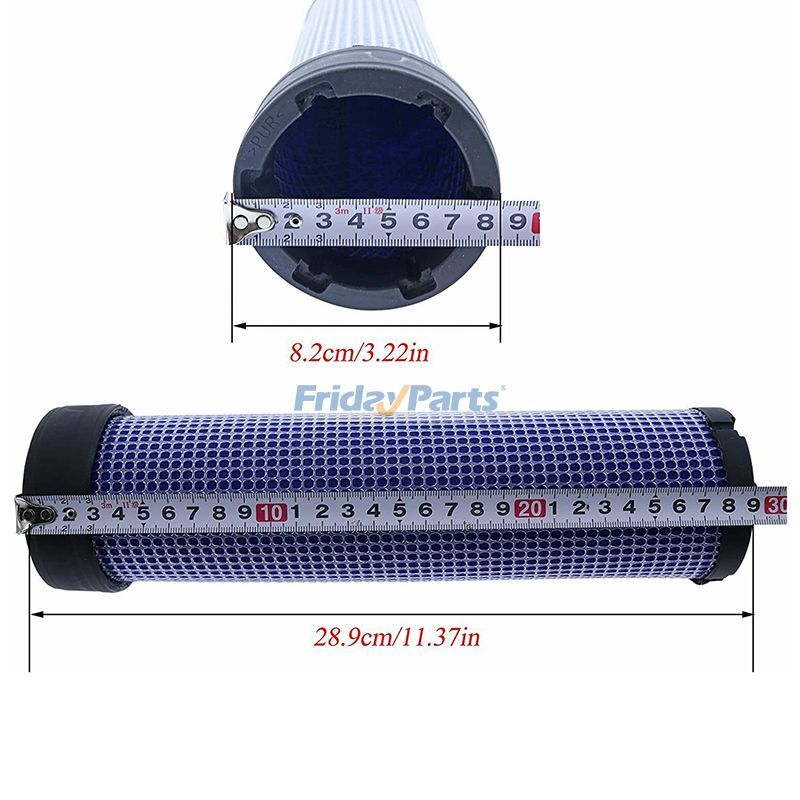 Filtro de aire interior y exterior 129062-12560 119005-12571 para motor Komatsu 4D88-6 4D94LE-2 Excavadora PC45MR-3 PC55MR-3 PC70FR-1 de FridayParts