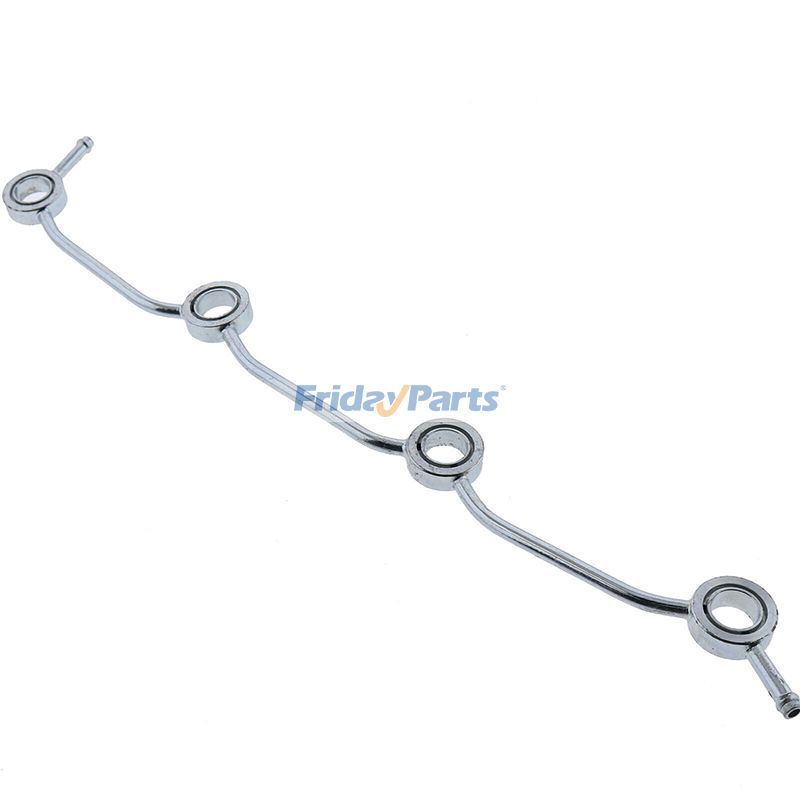 Tubo de retorno do injetor de tubo de transbordamento 16454-42502 para motor Kubota V1903 V2003T V2203 V2403 FridayParts