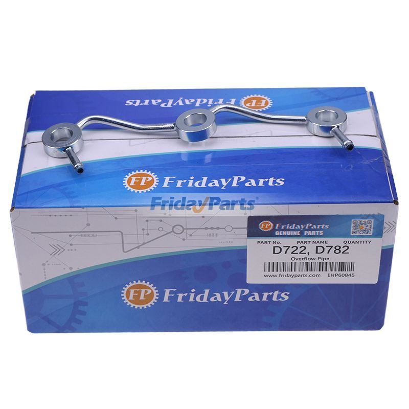 Overflow Pipe 15862-42502 for Kubota Engine D722 D782 Tractor G1700 G1800 G1900 G5200 G6200 G2160 TG1860
