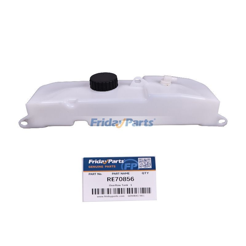 Tanque de desbordamiento RE70856 para motor John Deere 3029 4045 Tractor 5210 5215 5310 5315 5410 5420 5520 5605 5705 5715 Cargador 210LE