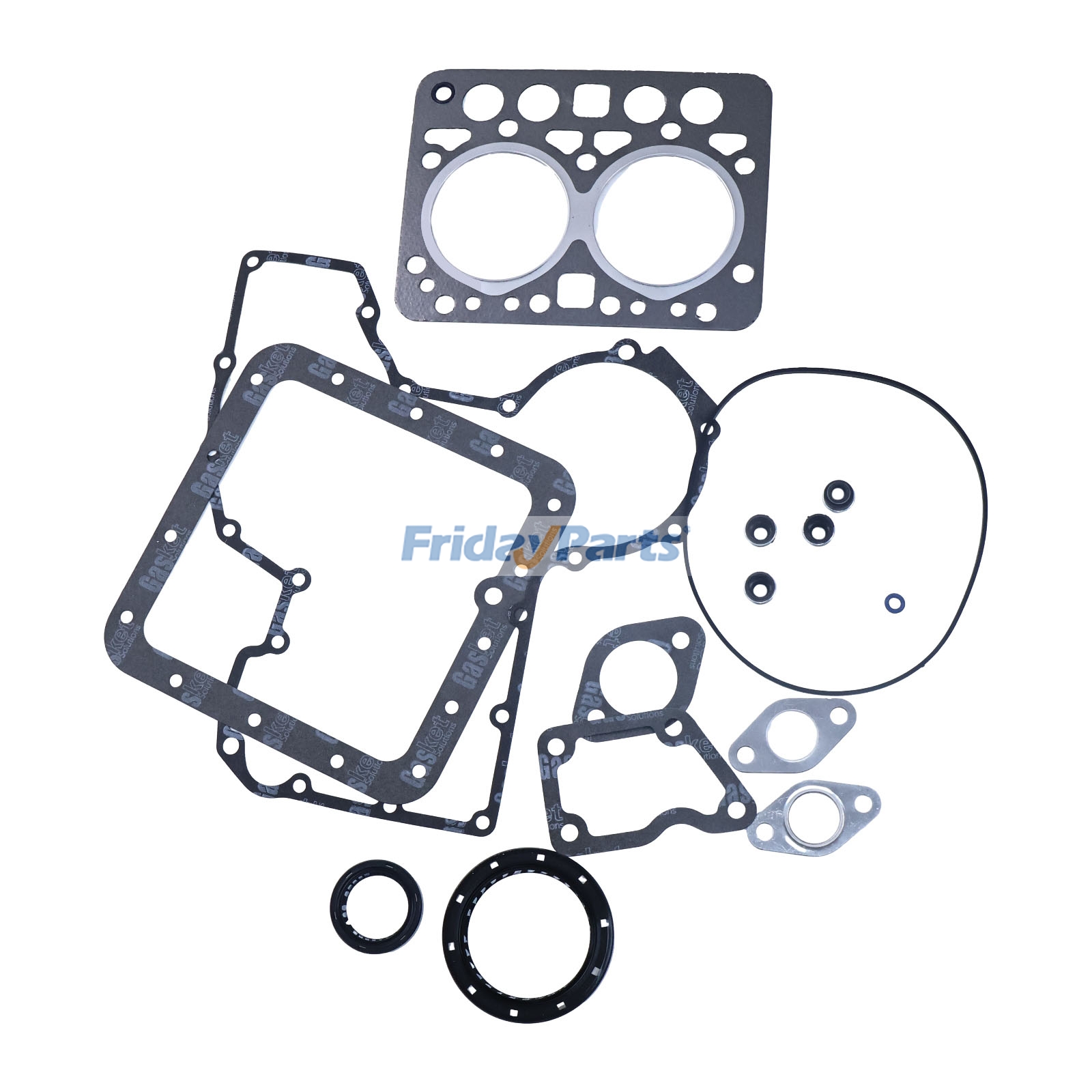 Kit de juntas de culata de revisión completa para motor Kubota ZL600, B6000, B6000E, B6000DT, B4200, tractor