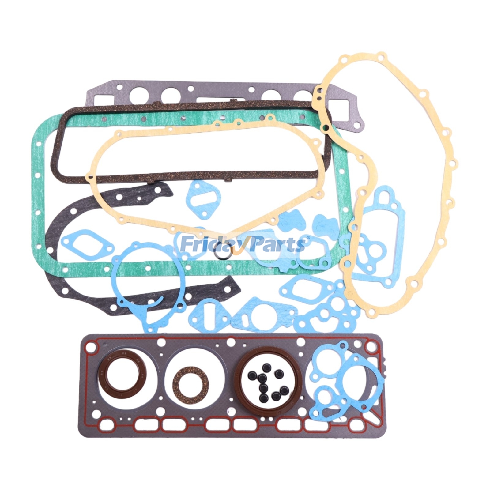 Overhaul Gasket Kit 10101-55K00 for Nissan H20-II 1982cc Engine TCM Forklift Truck