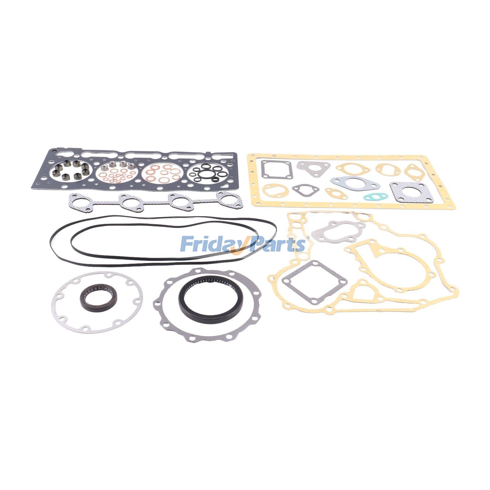 Kit de juntas de revisión para motor Kubota V1305 V1305-B V1305-T de FridayParts