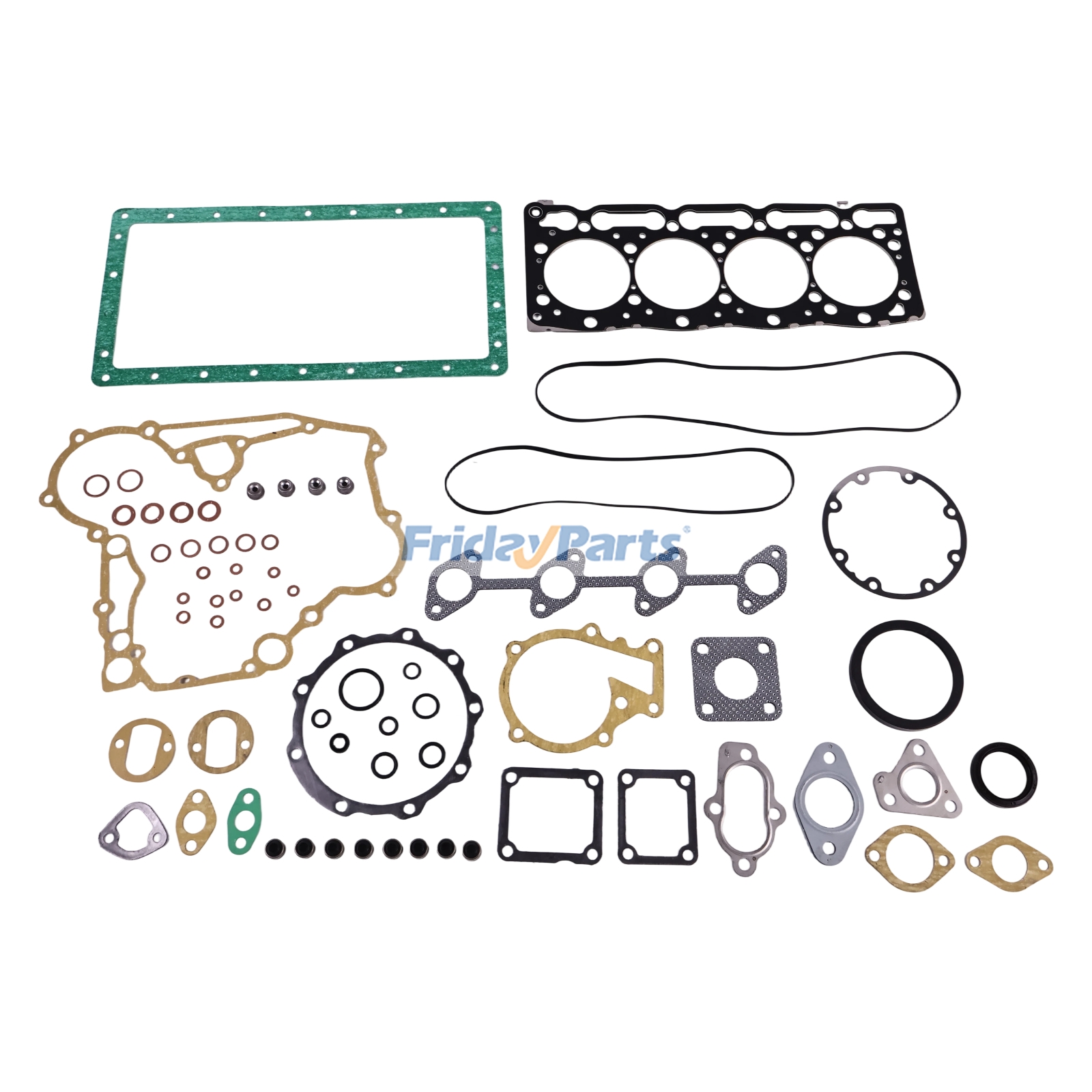 Overhaul Gasket Kit 1G986-99362 1G986-99360 for Kubota Engine V1505