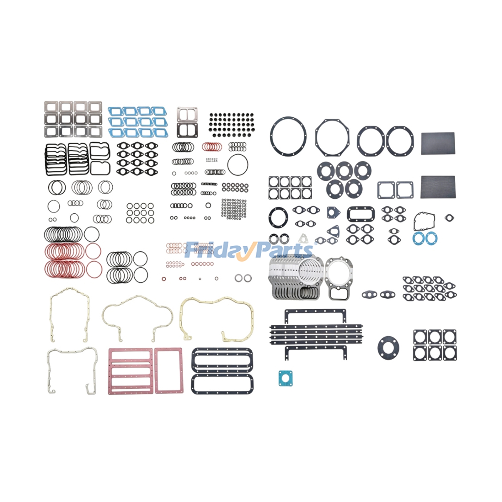 Overhaul Gasket Kit 37394-30281 for Mitsubishi Engine S12N S12A2 S12H S12R S12U S16R S16R2 S6A2 S6A3 S6B3 S6R S6R2 S8U