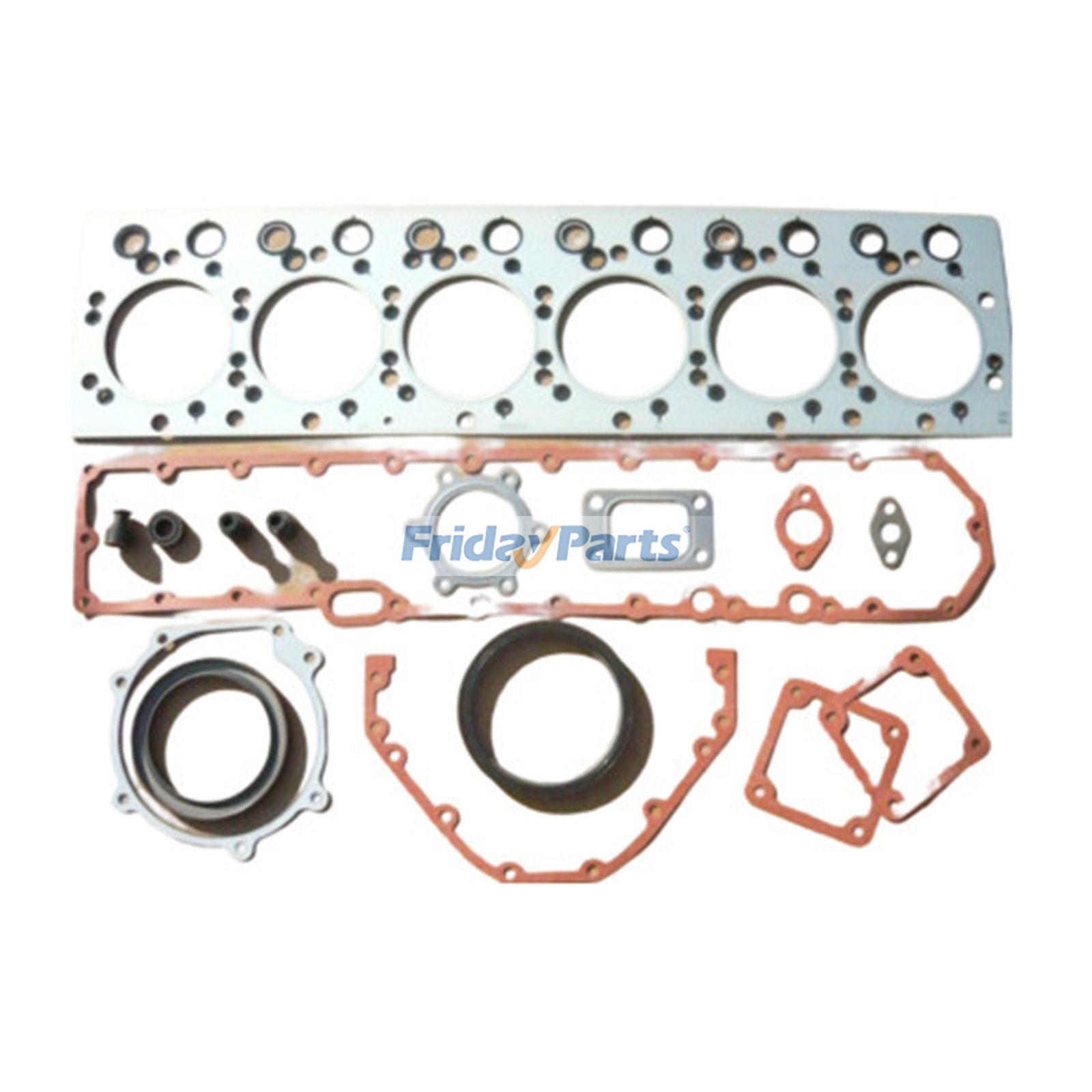 Overhaul Gasket Kit 400632-00081 65.99605-8025 for Doosan Engine DE08 DE08TIS Excavator SOLAR 300LC-7A 300LC-V 300LL
