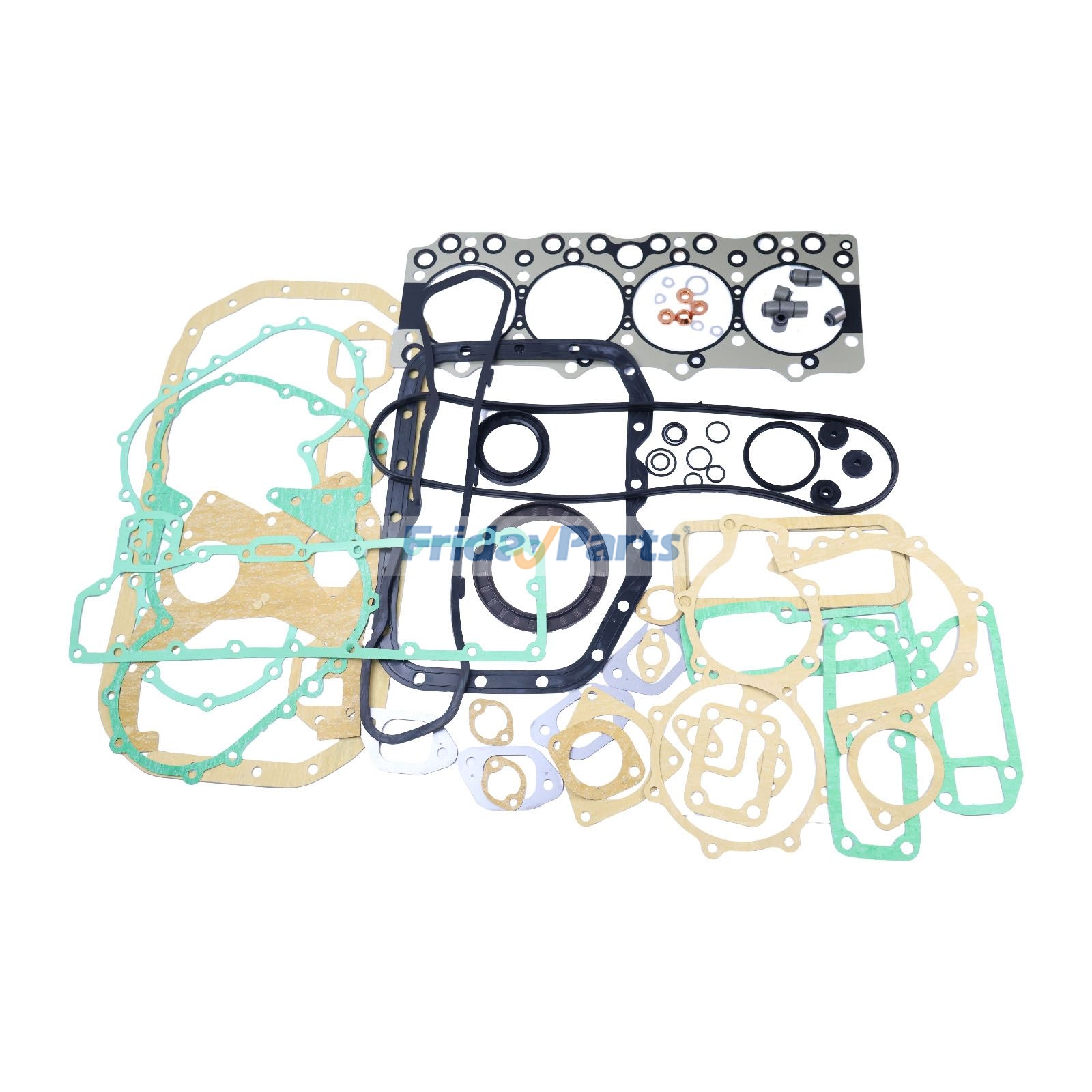 Kit de junta de revisão 8-94418920-1 para motor Isuzu 4BG1 Escavadeira Hitachi EX120-5 EX100-5 EX150-5 FridayParts