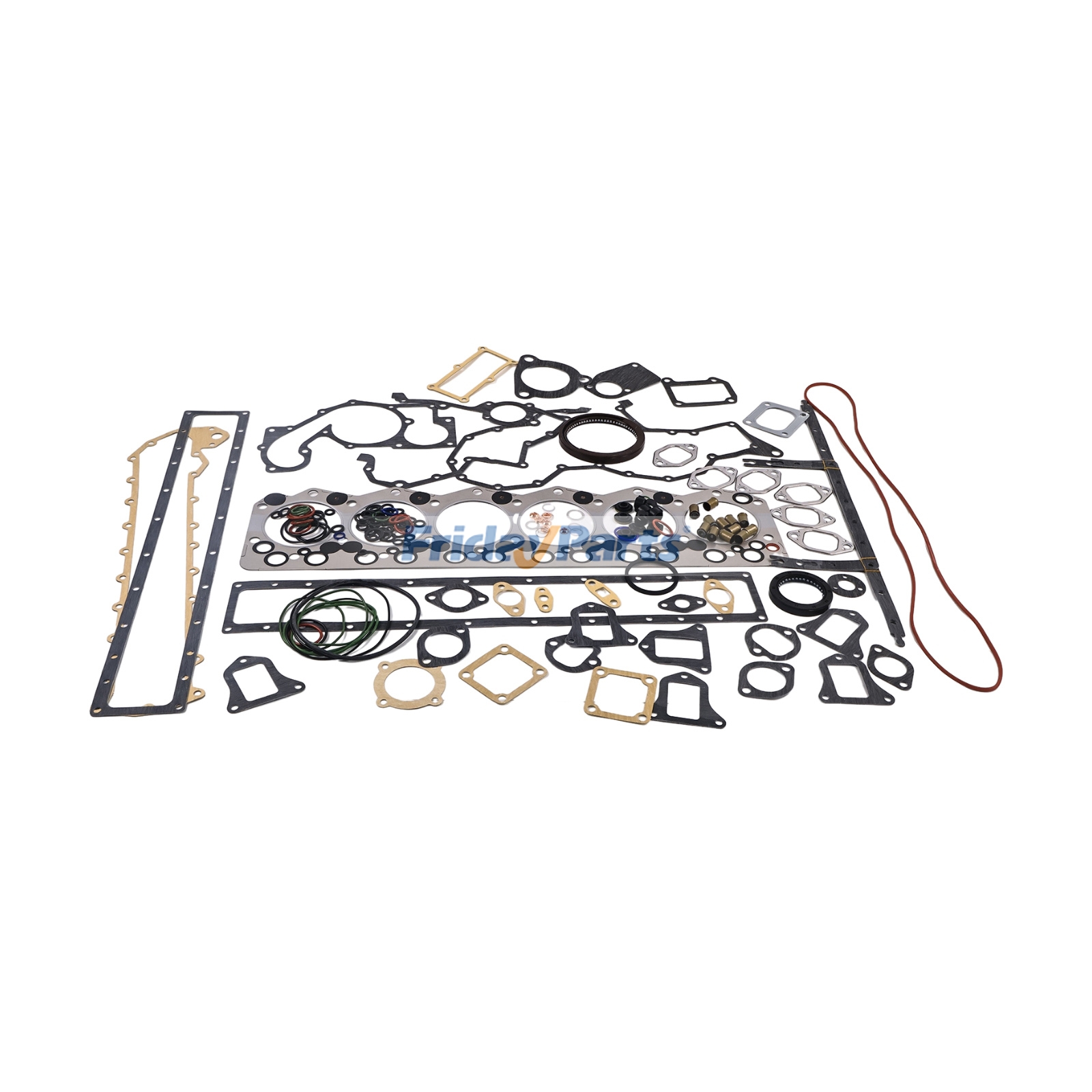 Overhaul Gasket Kit 6222-K2-3002 6221-K1-9900 for Komatsu Engine SA6D108E-2 SAA6D108E-2 S6D108-1F-6 Generator DCA-150SSK Loader WA380-3